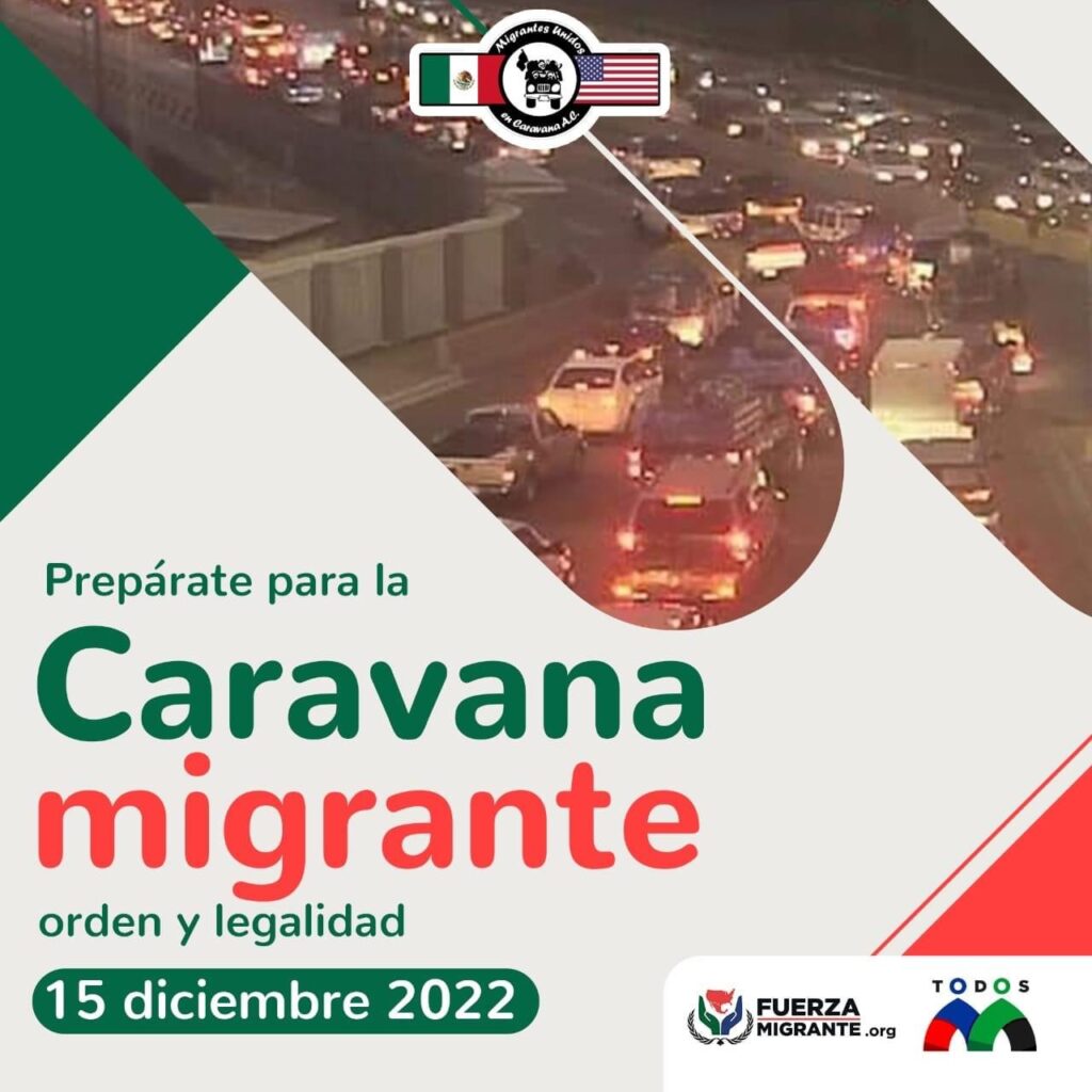 La Caravana del Migrante será el 15 de diciembre Alternativo