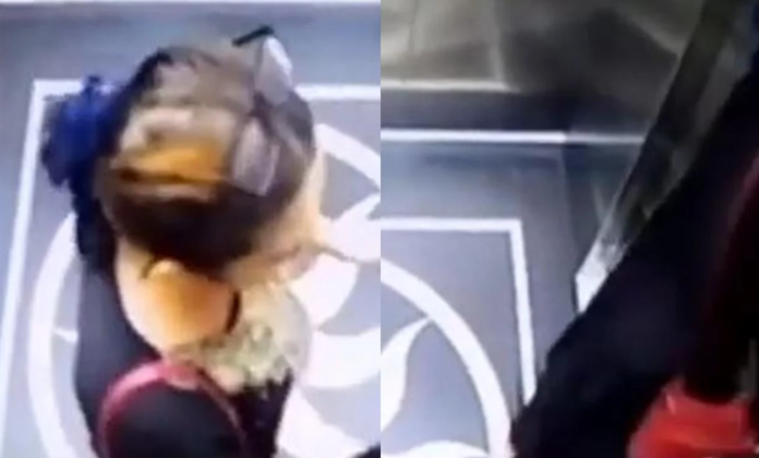 Sale del elevador y termina en tragedia