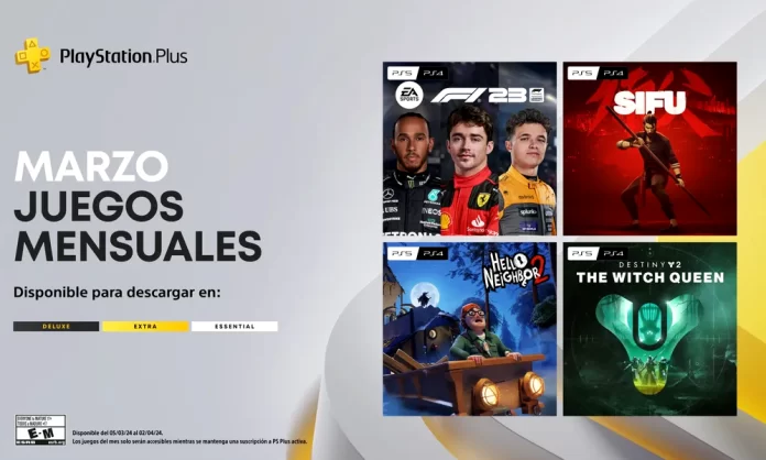PlayStation Plus marzo