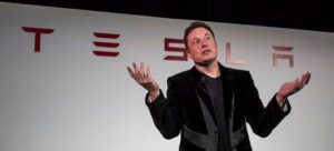 Caida de acciones en Tesla