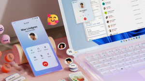 Windows 11 y iPhone llamada