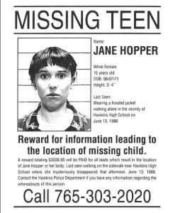 teaser poster Stranger Things