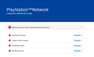 Caída de PSN