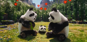 Pandas Minecraft