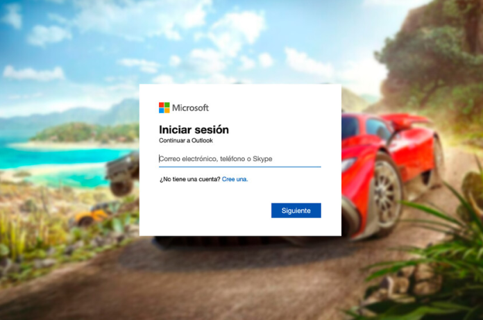 Forza Horizon 5 cuenta Microsoft