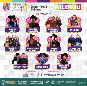 Palenque feria puebla 2025