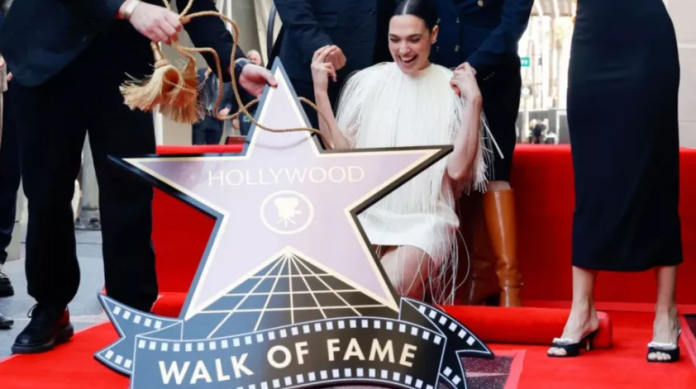 Gal Gadot estrella en el paseo de la fama