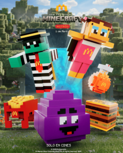 nueva colaboración de McDonald’s y Minecraft