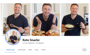 Creador de contenido Facebook