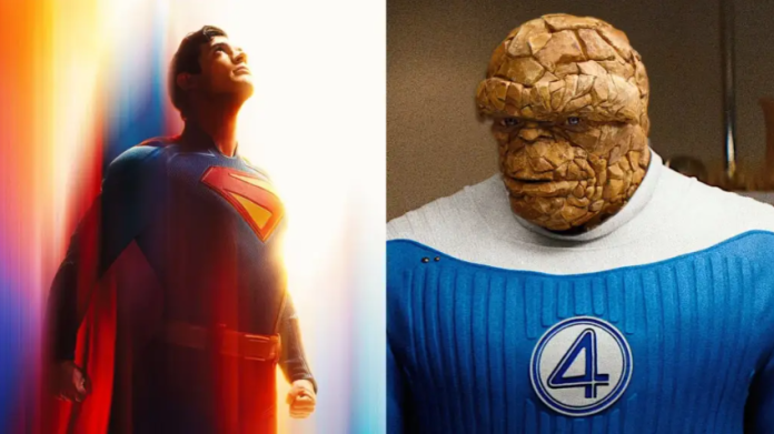 Superman y Los cuatro Fantásticos