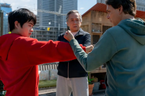 Ralph Macchio y Jackie Chan
