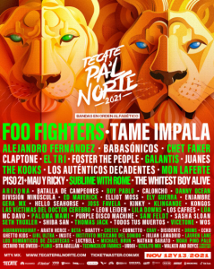 Tecate Pal Norte 2021 presencial