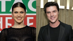 Finn Wittrock y Alexandra Daddario Hershey's