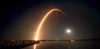 Avistamiento del cohete Falcon 9 de SpaceX sorprende a todos