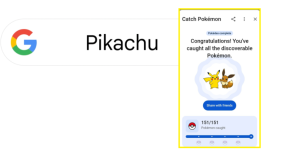 Pokémon y Google