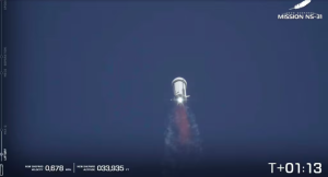cohete al espacio