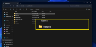 Todo sobre el misterioso folder inetpub en Windows 24H2