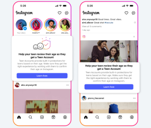 adolescente Instagram