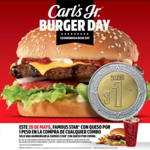 Burger Day Carls Jr