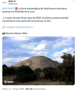 Publicación en Facebook