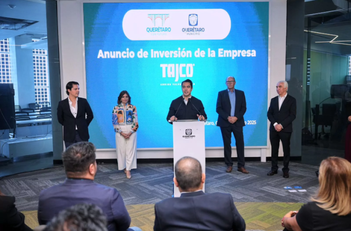 TAJCO llega a Querétaro con una inversión de 200 mdp