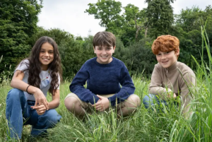 Arabella Stanton, Dominic McLaughlin y Alastair Stout