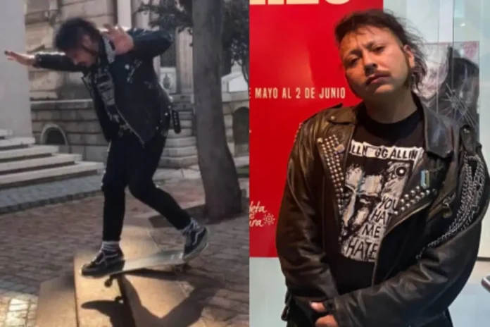 Skaters profanan tumbas en Chile