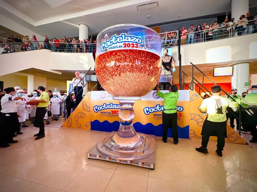 cóctel de camarón más grande