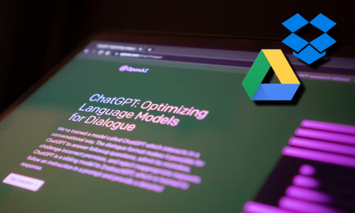 ChatGPT: Acceso a Google Drive y modo grabación