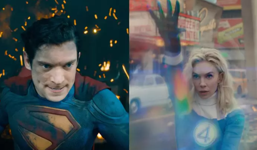 Superman y Los cuatro Fantásticos