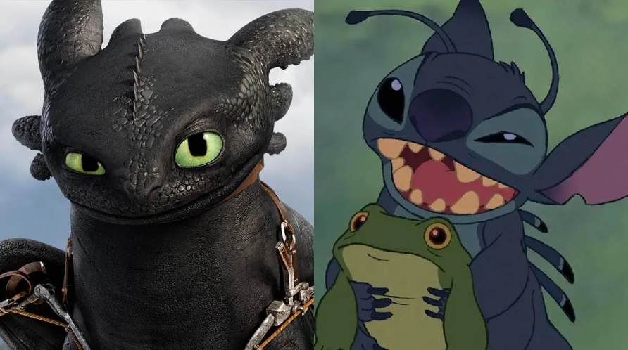 Stitch y Chimuelo