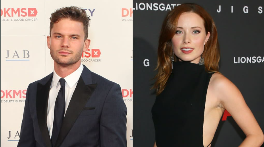 Jeremy Irvine y Hannah Emily Anderson