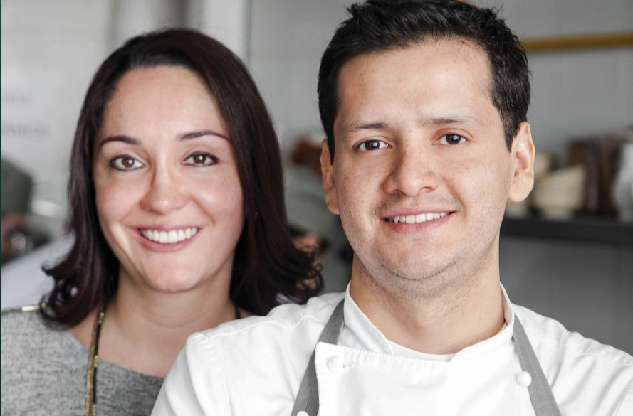 Jorge Vallejo y Alejandra Flores