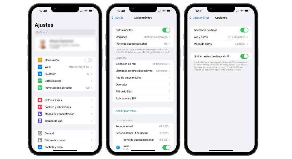 Habilitar Roaming (Si Estás en Otro País)
