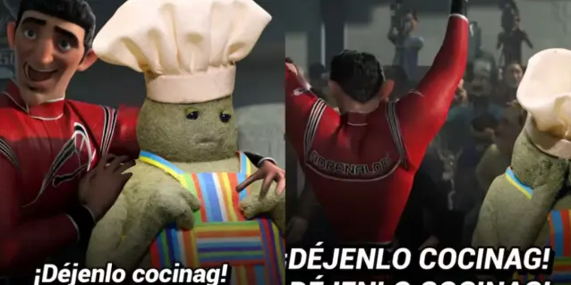 Tiny chef meme