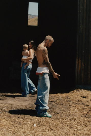 Justin Bieber, Hailey Bieber y su hijo Jack Blues Bieber