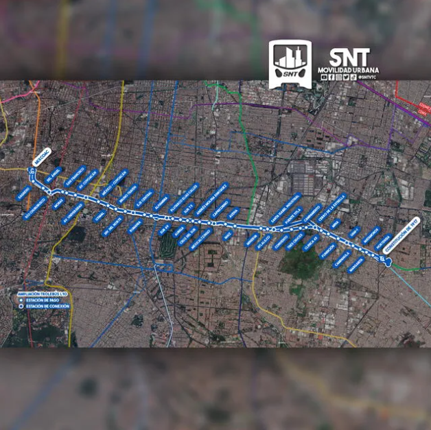 Recorrido Completo de la Línea 13