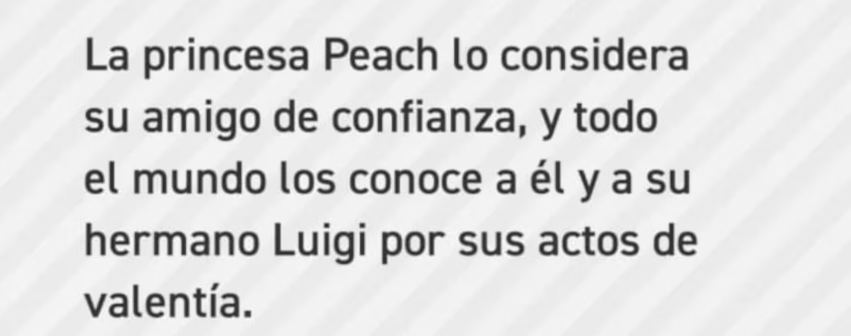 Declaración relación