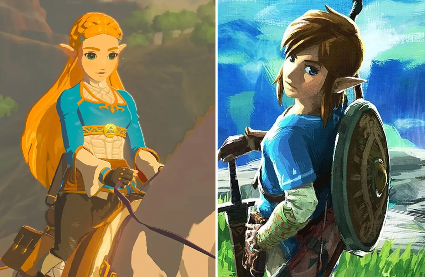 Link y Zelda