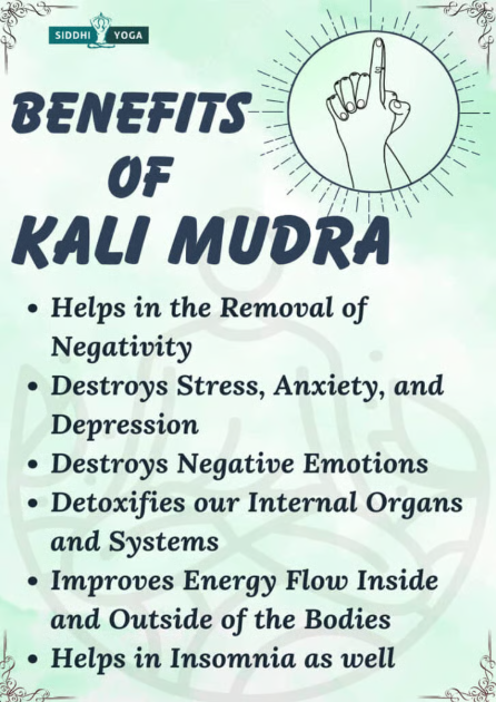 beneficios Kali Mudra
