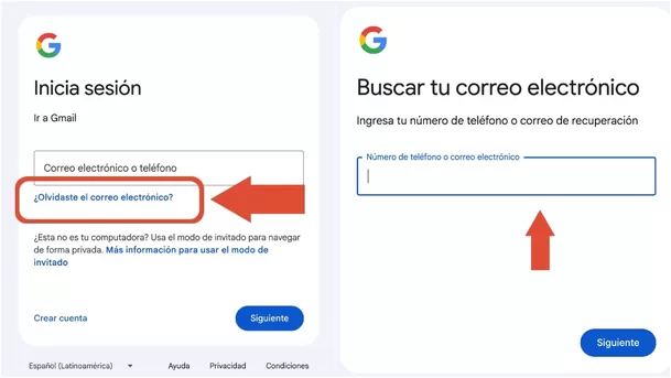 Cómo inciar sesión en Gmail