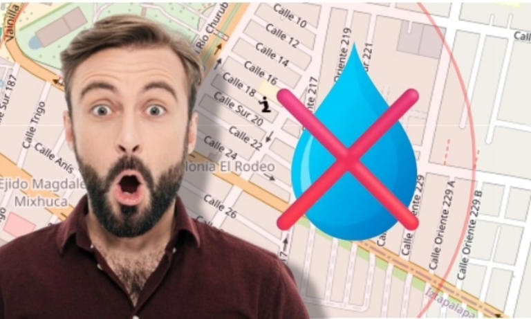 Conoce cómo usar la aplicación Agua en tu colonia