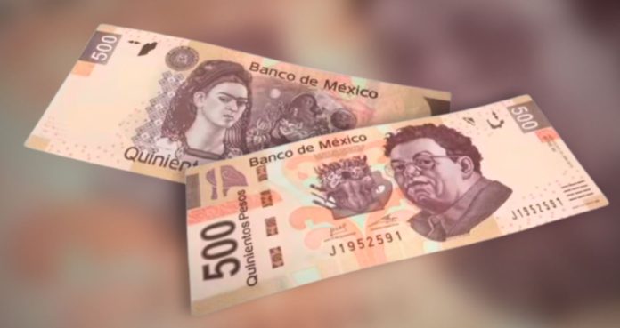 El billete de Frida y Diego