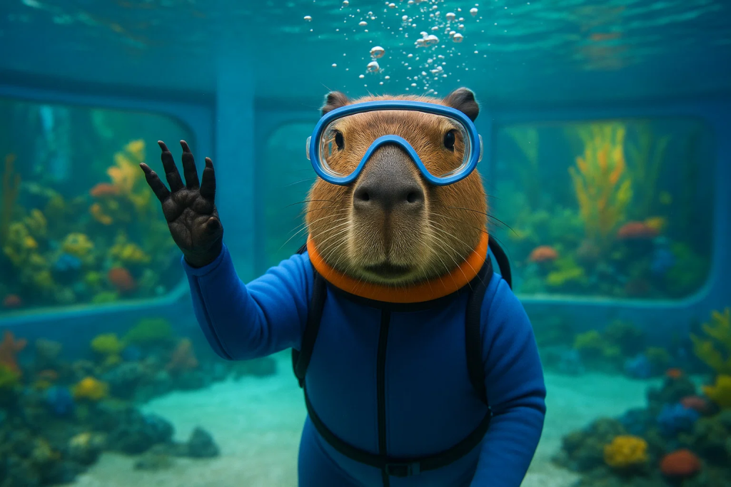 ¿Cuánto cuesta ver y alimentar capibaras en Acuario Michin?