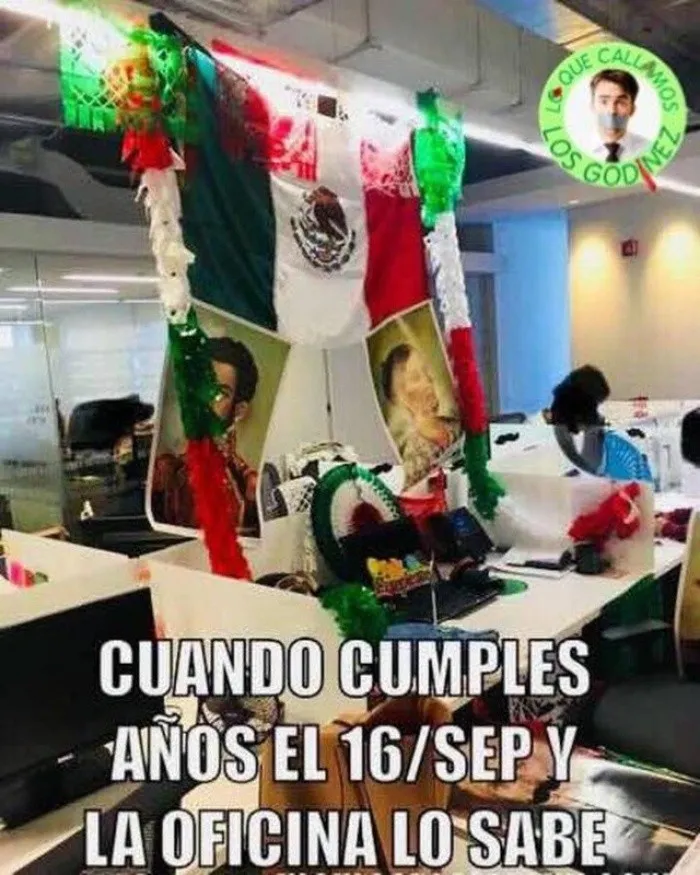 Memes por el 16 de Septiembre