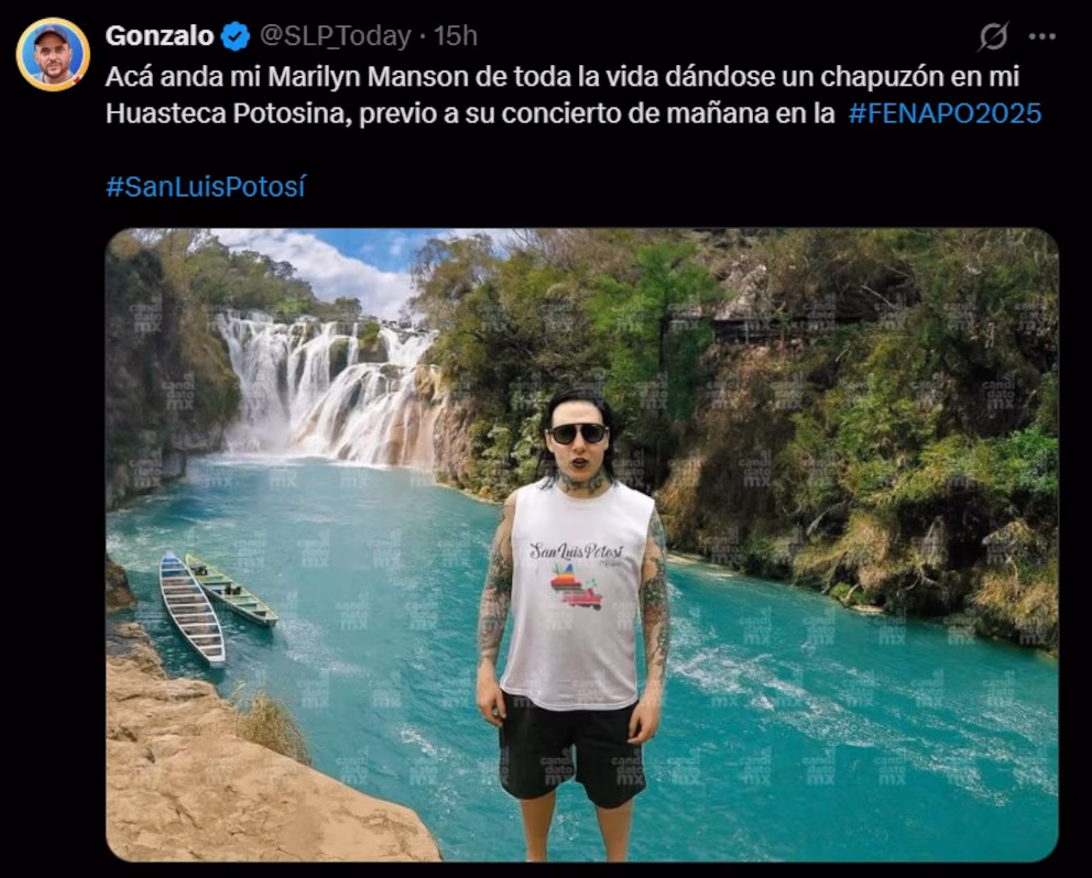 Marilyn Manson en San Luis Potosí
