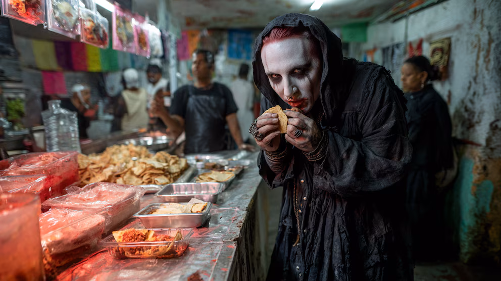 Memes de Marilyn Manson en San Luis Potosí