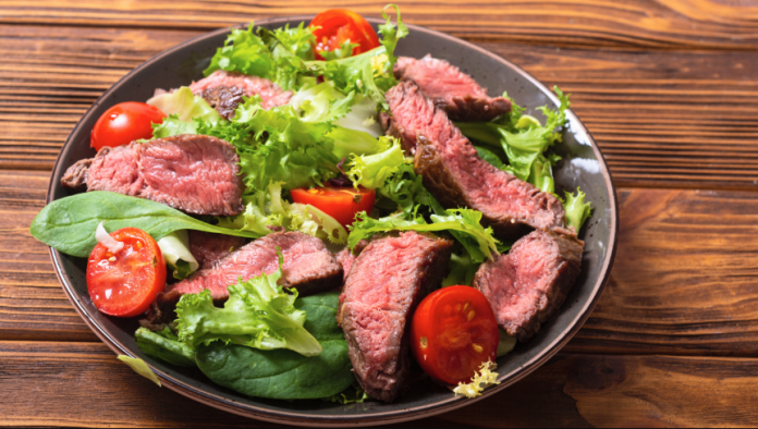 ensalada de carne