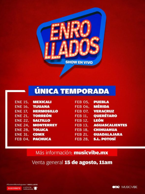 Enrollados gira