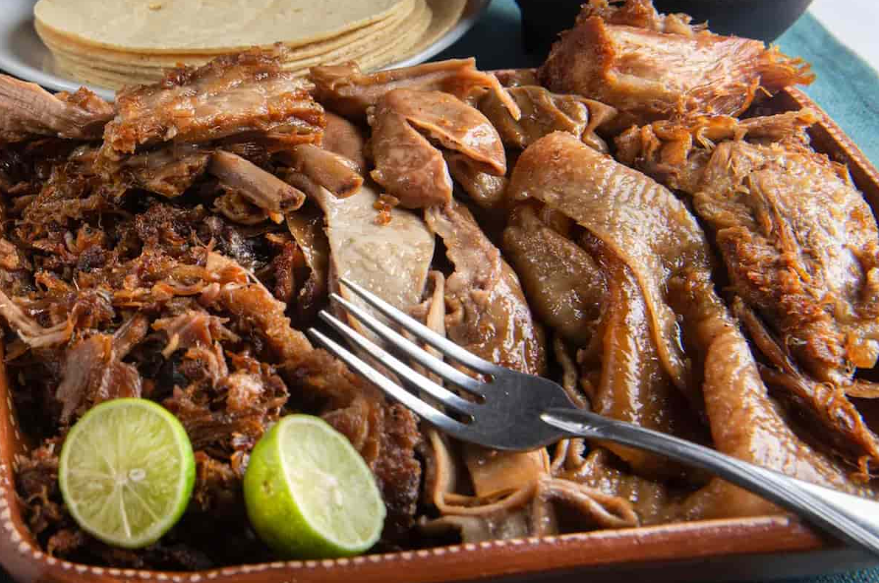carnitas estilo Michoacán